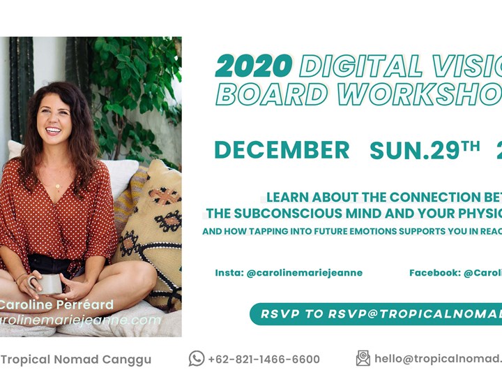 2020 Digital Vision Board Workshop by Caroline Marie Jeanne