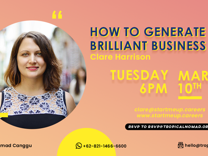 How to Generate Brilliant Business Ideas by Clare Harrison